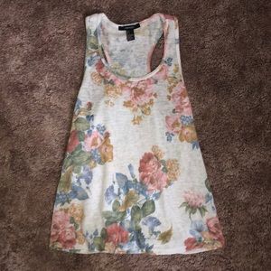 floral tank top